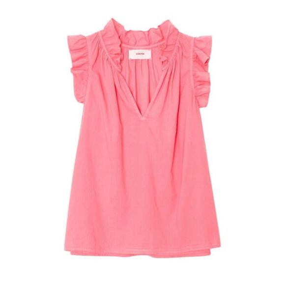 NWOT Xirena Bex top in pink coral , $170 Sm E46 - Picture 1 of 7